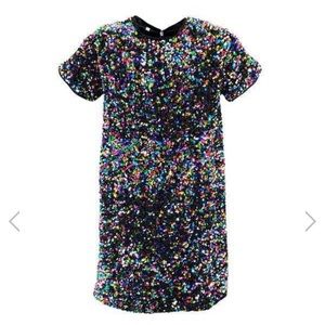Lola and the boys: shimmer stardust sequin dress